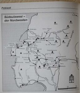 Sulawesi Radreise Karte